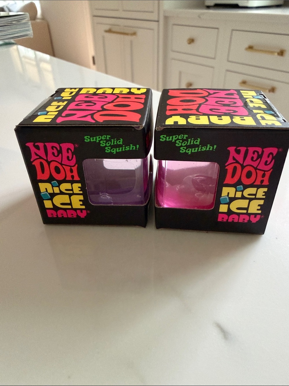 Needoh Nice Ice Baby, Purple & Pink